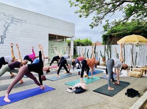 Yoga  at Folk and Merchant in Doubleview