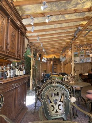   at DaOrganic restaurant in Sofia