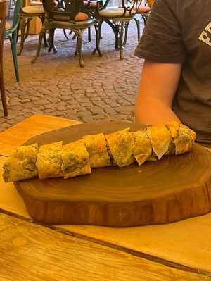 Banitsa  at DaOrganic restaurant in Sofia