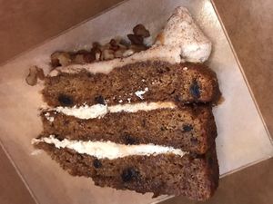 Banoffee and pecan cake   at Hebden Sarnies in Hebden Bridge