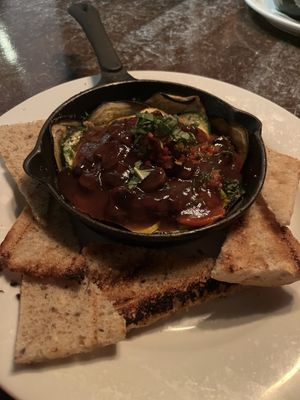 Roasted Vegan Skillet  at Entrevinos in Carolina