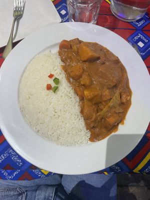 Mafe tofu  #Veganuary at Joloff in Brooklyn