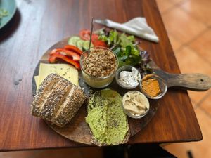 Vegan breakfast  at Equilibrium Kaffee in Vienna