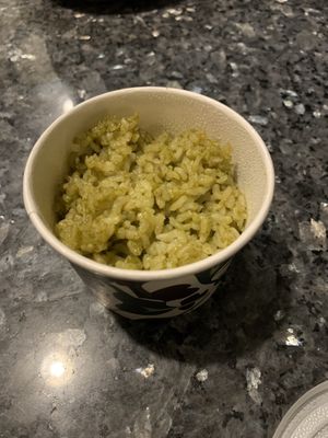 Side of rice at Chaia in Bethesda