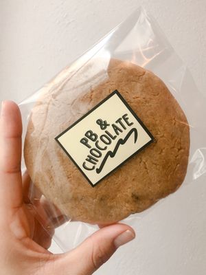 Galleta de PB (crema de cacahuate) y chispas de chocolate  at Yam in Aguascalientes