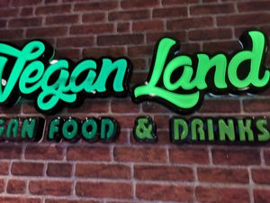 Inside at VeganLand in Ratingen