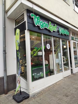 The restaurant at VeganLand in Ratingen