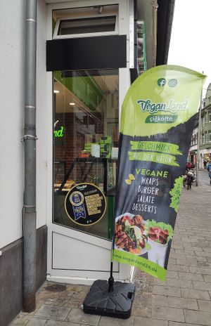 The restaurant at VeganLand in Ratingen