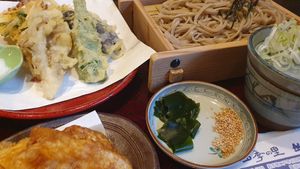 Different vegan dishes! at Shikinosato  in Ninohe