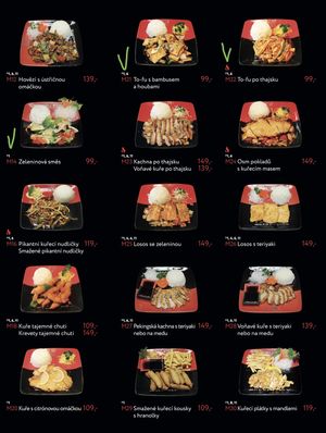 Vegan options  at HAO Asian Food  in Prague