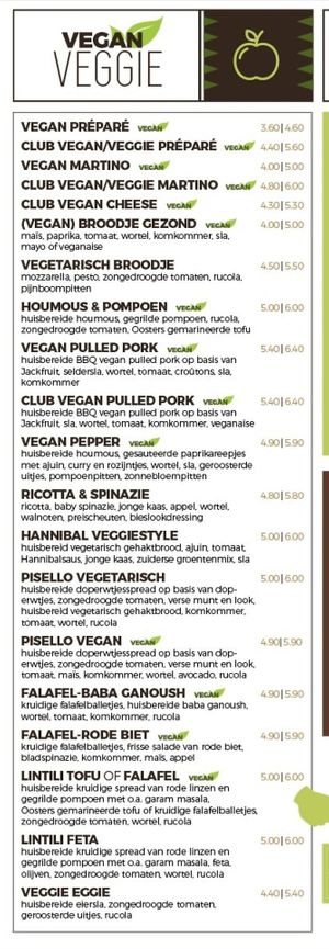  at Oliver's Sandwich & Salad Bar in Antwerpen