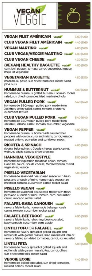  at Oliver's Sandwich & Salad Bar in Antwerpen