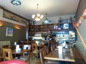 Cozy setting. at The Bay Tree in Glasgow