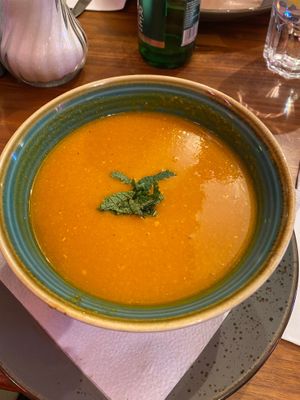 Lentil souo at MQ Daily in Vienna