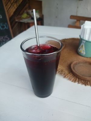 Agua del dia (hibiscus) at Tribu Mazunte in Mazunte