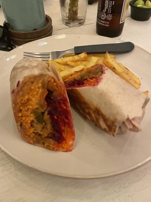 Burrito  at Tribu Mazunte in Mazunte