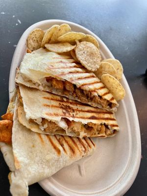 King Quesadilla  at Flatbelly Veg - Food Truck in Erdenheim