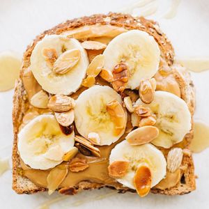 Beach Nut Toast at Malama Cafe in Carolina Beach