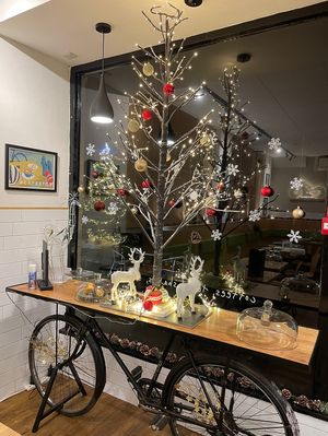 Christmas welcome  at The Hub and Spoke Cafe in Dunstable