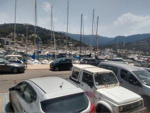 Mountain views from the table at Só Caprichos in Mallorca