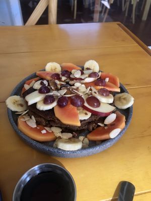 High protein pancakes at Tata Mia in Bucerias