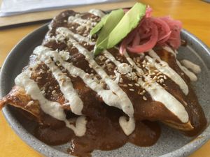 E Mila dad  at Tata Mia in Bucerias