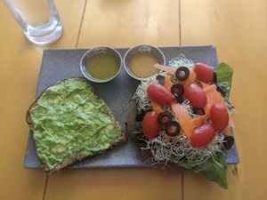 Ciabatta sandwich at Tata Mia in Bucerias