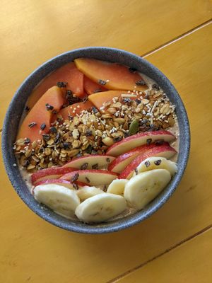 Yogurt bowl at Tata Mia in Bucerias