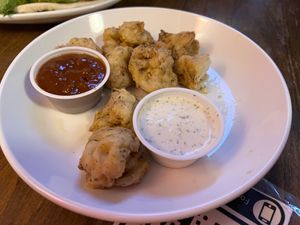 Cauliflower bites  at Lucky's Taproom and Eatery in Dayton
