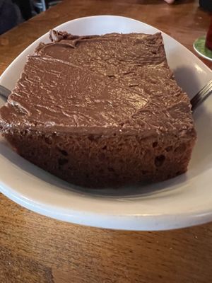 Chocolate Cake  at Lucky's Taproom and Eatery in Dayton