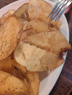 Ale cooked chips at Lucky's Taproom and Eatery in Dayton