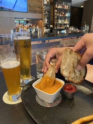 Grilled cheese  at Braidwood in Whistler