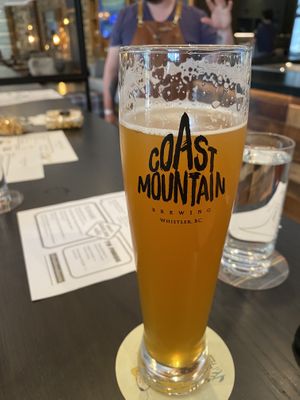 Hazey IPA at Braidwood in Whistler