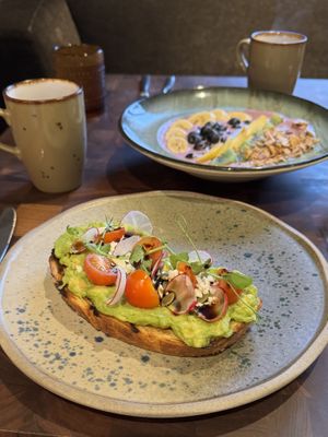 Avocado toast - this was excellent. The toast had just the right amount of crunch   #Veganuary at Braidwood in Whistler