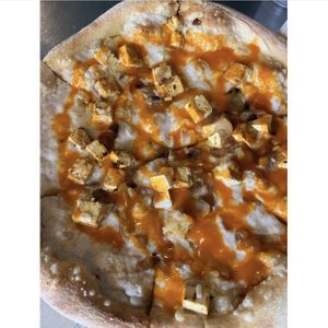 Buffalo Tofu Pizza  at Mellow Mushroom in Wilmington