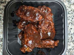 Bbq chickpea wings at Prone to Plants in Las Vegas