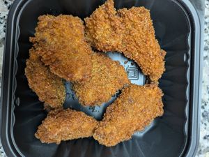 Lions main mushroom wings at Prone to Plants in Las Vegas