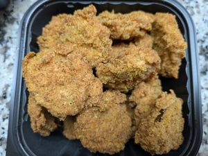 Fried pickles at Prone to Plants in Las Vegas