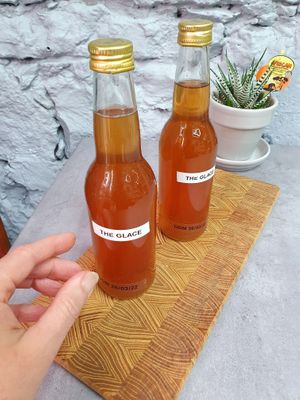 Thé glacé maison at la Luciole in Lyon