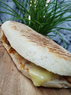 Tandoori végétal crème fromage (végétarien ou végan) at la Luciole in Lyon