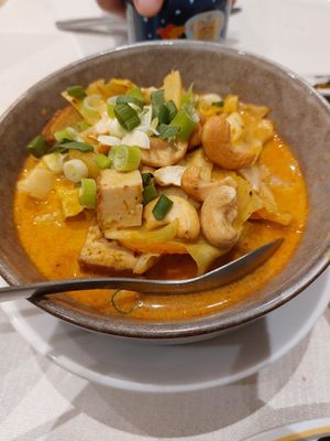 Musaman curry vegan at Tuk Tuk in Copenhagen