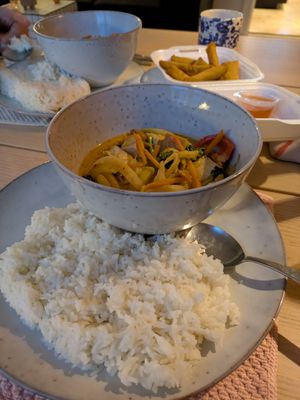 Massaman curry at Tuk Tuk in Copenhagen