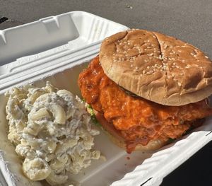 Best Mac salad!  at The Mocking Bird in Beaverton