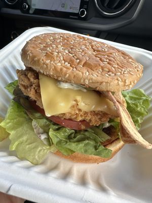 Blt chick’n   at The Mocking Bird in Beaverton