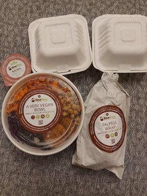 Our finefine order at FineFine in Hilden