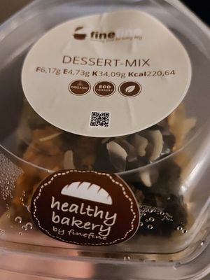 Dessert mix (from a previous order) at FineFine in Hilden