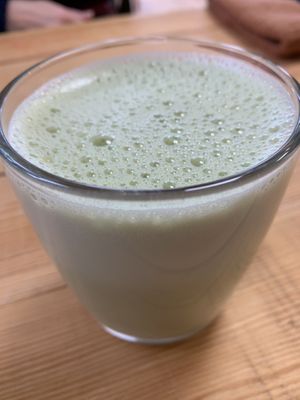 Maca latte  at Earthlings in Newcastle Upon Tyne