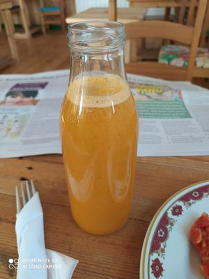 Immune booster juice at Earthlings in Newcastle Upon Tyne