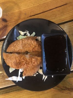 Mashed potato Croquettes   at Takara Ramen in Henrico