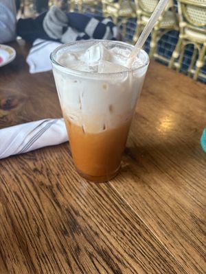 vegan thai tea   at ThaiPop in Rochester